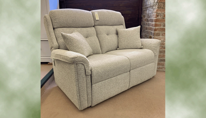 2 Seater Sofa With Armcaps